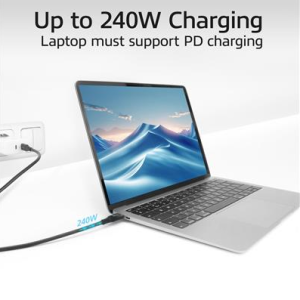 ACT Кабел USB-C - USB-C, 1 м / USB4, 20Gbps, 240W - Image 6