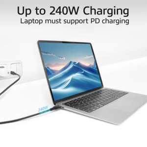 ACT Кабел USB-C - USB-C, 2 м / USB4, 20Gbps, 240W - Image 5