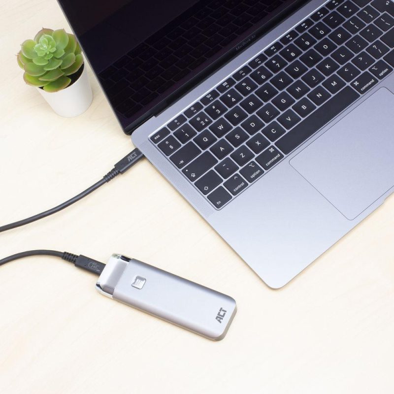 ACT Кабел USB-C - USB-C, 0.8 м / USB4, 40Gbps, 240W, сертифициран USB-IF - Image 9