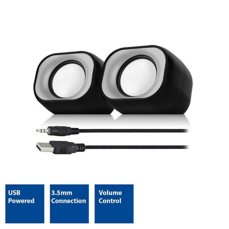 ACT Стерео колонки Eminent 2.0, USB захранване, 2 х 3W - Image 2
