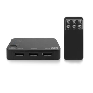 HDMI суич ACT AC7841, 5/1, 3D, 4K@60Hz, Черен