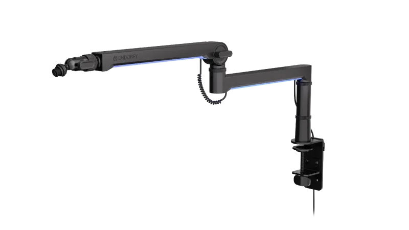 Стойка за микрофон ENDORFY Broadcast Low Profile RGB Boom Arm - Image 2