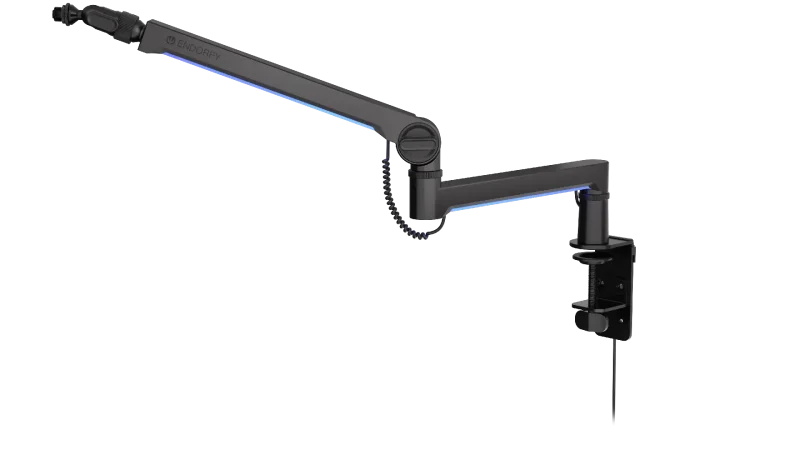 Стойка за микрофон ENDORFY Broadcast Low Profile RGB Boom Arm - Image 4