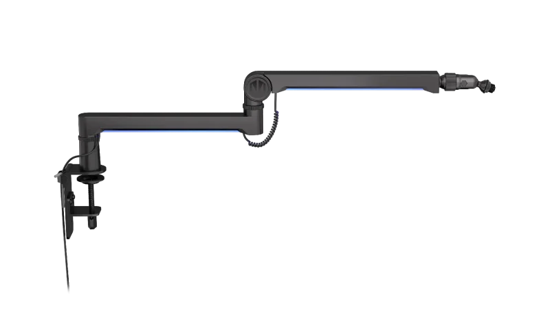 Стойка за микрофон ENDORFY Broadcast Low Profile RGB Boom Arm - Image 9