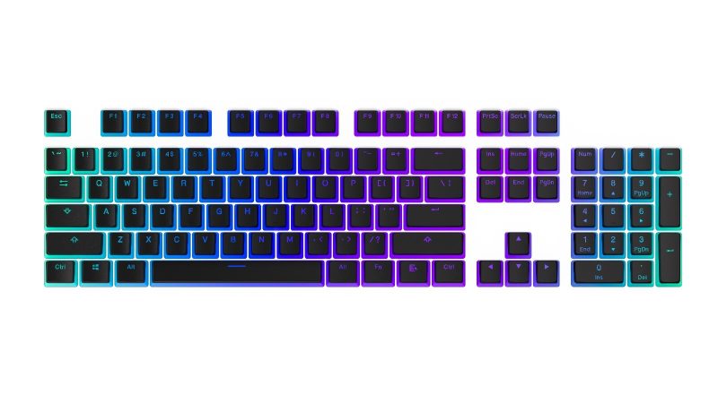 Капачки за механична клавиатура ENDORFY - 104 бр PBT - US Layout - Image 5