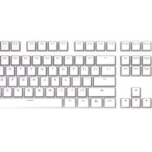 Капачки за механична клавиатура ENDORFY - 104 бр PBT, US Layout, Onyx White - Image 4