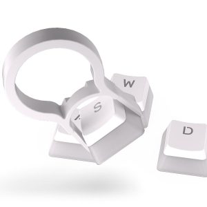 Капачки за механична клавиатура ENDORFY - 104 бр PBT, US Layout, Onyx White - Image 8