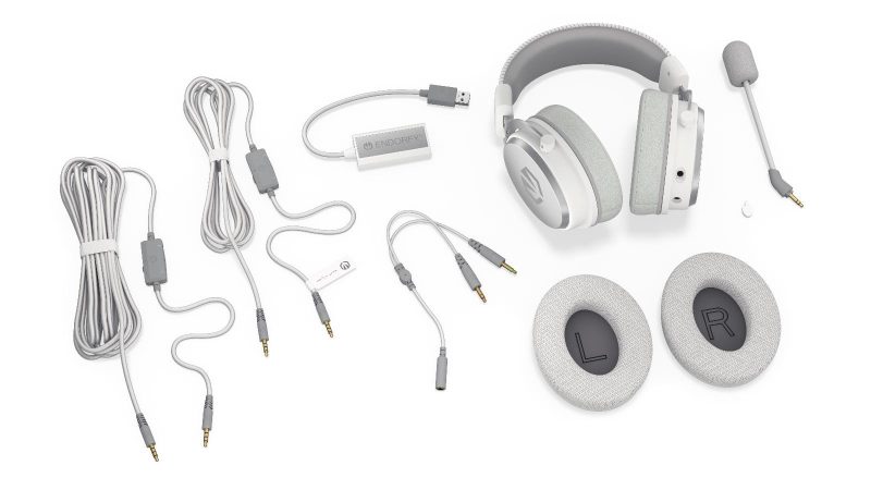 Геймърски слушалки ENDORFY Viro Plus 7.1 USB - Onyx White - Image 13