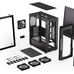 Кутия ENDORFY Regnum 400 ARGB - Middle Tower - Image 15