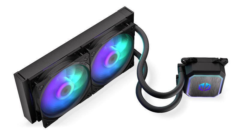 Охладител за процесор ENDORFY Navis F240 ARGB - Black - Image 6