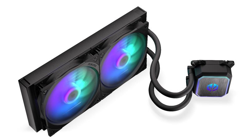 Охладител за процесор ENDORFY Navis F280 ARGB - Black - Image 6