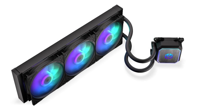 Охладител за процесор ENDORFY Navis F360 ARGB - Black - Image 6
