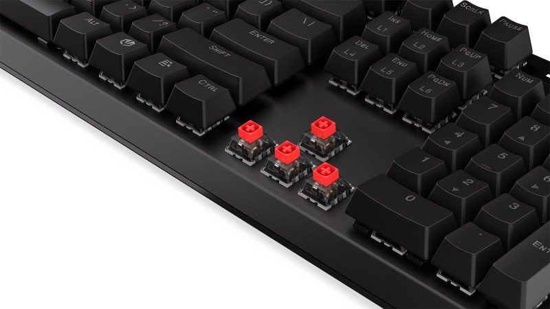 Геймърскa безжична механична клавиатура ENDORFY Thock - Kailh Red Switch - Full Size - Image 7
