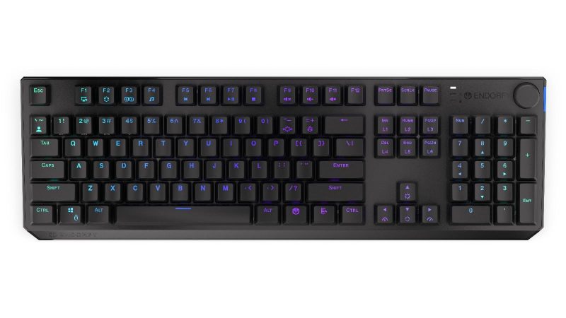 Геймърскa безжична механична клавиатура ENDORFY Thock - Kailh Red Switch - Full Size