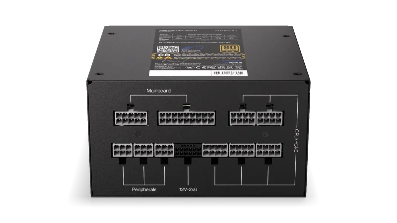 Захранващ блок Endorfy Supremo FM6 1000W 80+ Gold, PCIe 5.1 - Fully Modular - Image 7