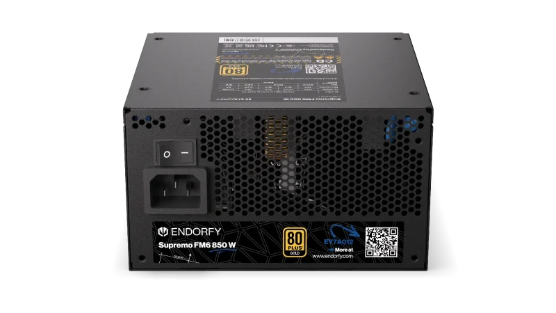 Захранващ блок Endorfy Supremo FM6 850W 80+ Gold, PCIe 5.1 - Fully Modular - Image 9
