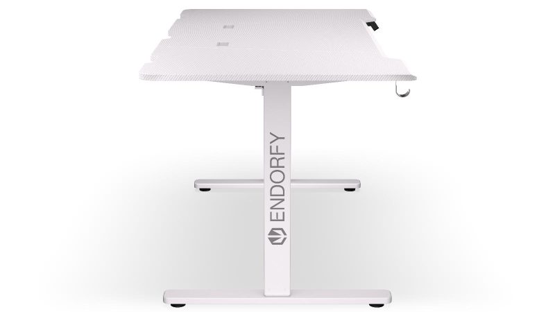 Геймърско бюро ENDORFY - Atlas L Electric - Onyx White - Image 9