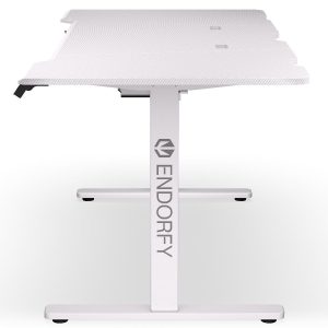Геймърско бюро ENDORFY - Atlas L Electric - Onyx White - Image 10