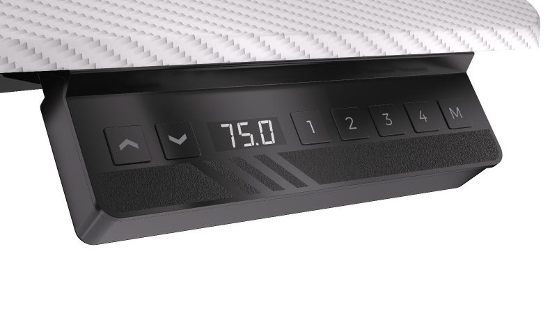 Геймърско бюро ENDORFY - Atlas L Electric - Onyx White - Image 13