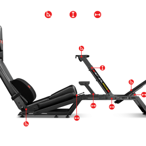 Геймърски стол Next Level Racing Cockpit Racing Simulator F-GT - Image 4