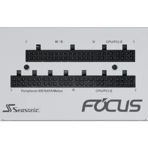 Захранващ блок SEASONIC FOCUS GX-1000 White 1000W 80+ Gold, Fully Modular - Image 8