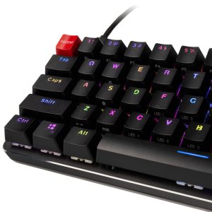 Геймърска механична клавиатура Glorious GMMK Black Compact - Gateron Brown Switches,  US-Layout - Image 3