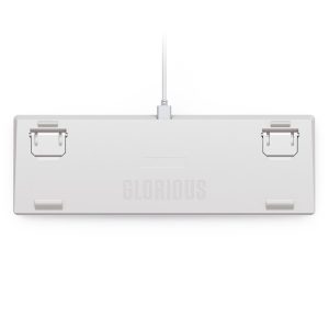 Геймърска механична клавиатура Glorious GMMK 2 White Compact- Fox Switches US-Layout - Image 4