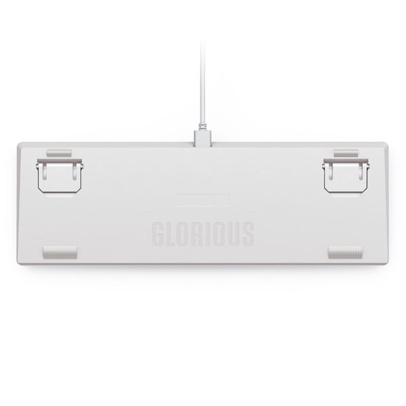 Геймърска механична клавиатура Glorious GMMK 2 White Compact- Fox Switches US-Layout - Image 4