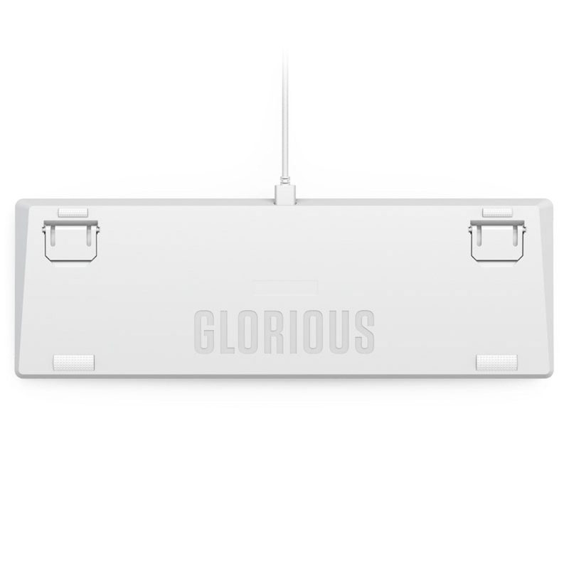 Геймърска механична клавиатура Glorious GMMK 2 White - Fox Switches US-Layout - Image 4