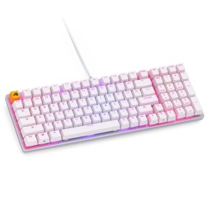 Геймърска механична клавиатура Glorious GMMK 2 White - Fox Switches US-Layout - Image 2