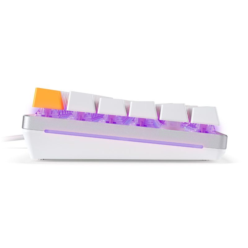 Геймърска механична клавиатура Glorious GMMK 2 White - Fox Switches US-Layout - Image 3
