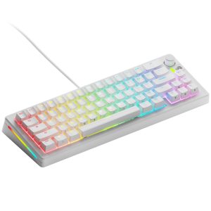 Геймърска механична клавиатура Glorious GMMK 3 65% White - Fox HE Switches - Image 2
