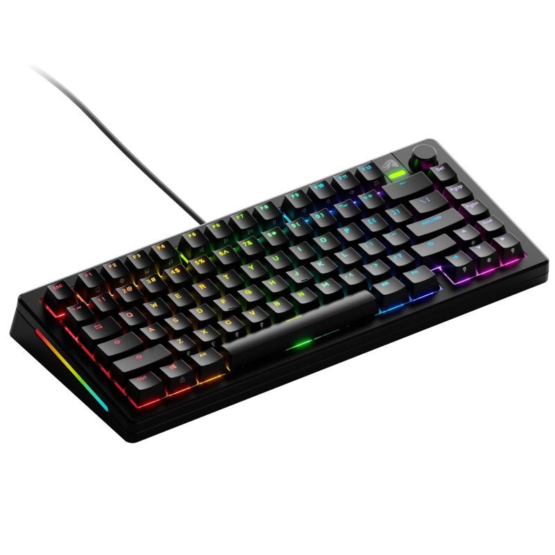 Геймърска механична клавиатура Glorious GMMK 3 75% Black - Fox Linear Switches - Image 2