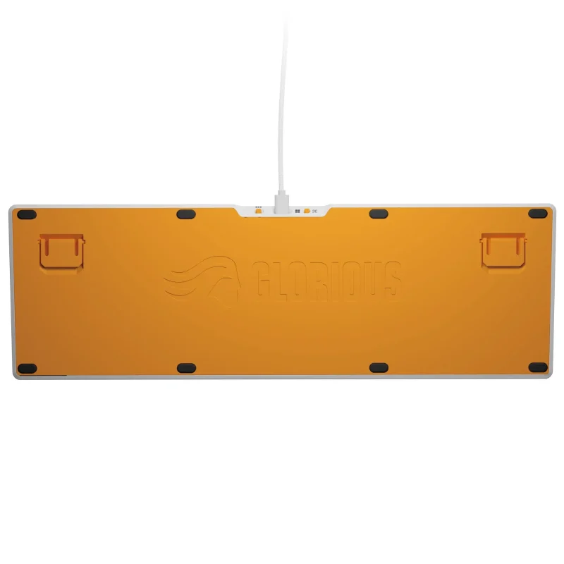 Геймърска механична клавиатура Glorious GMMK 3 100% White - Fox Linear Switches - Image 3