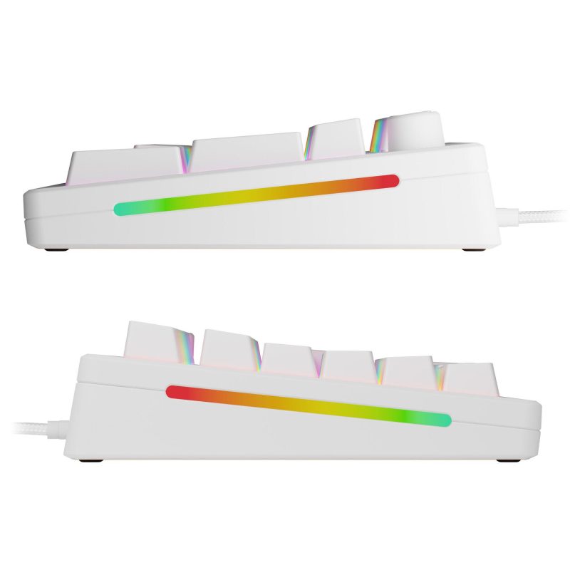 Геймърска механична клавиатура Glorious GMMK 3 100% White - Fox Linear Switches - Image 5