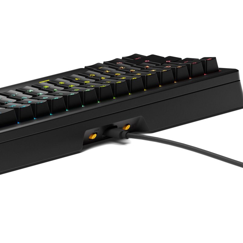 Геймърска механична клавиатура Glorious GMMK 3 HE 65% Black - Fox HE Switches - Image 4