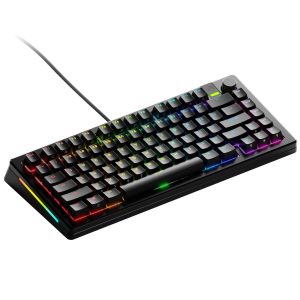 Геймърска механична клавиатура Glorious GMMK 3 Pro 75% Black - Fox Linear Switches - Image 2