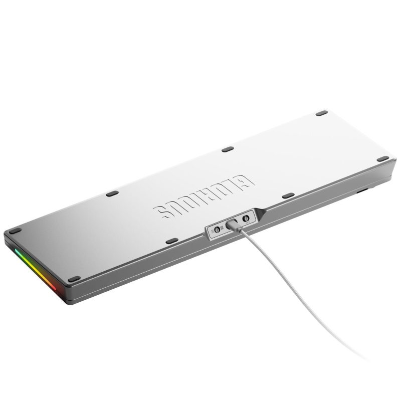 Геймърска механична клавиатура Glorious GMMK 3 Pro 100% Silver - Fox Linear Switches - Image 6