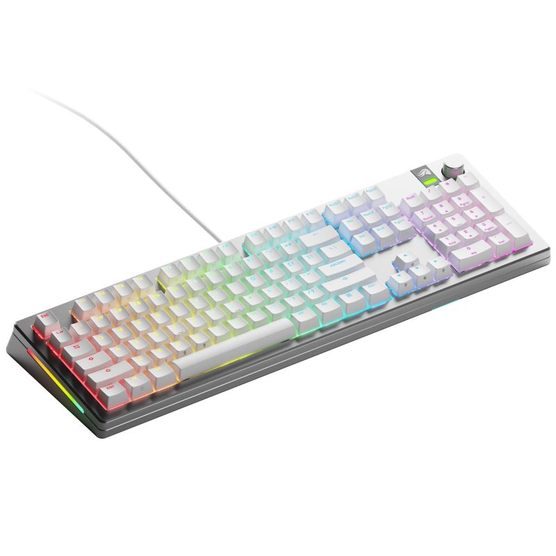 Геймърска механична клавиатура Glorious GMMK 3 Pro 100% Silver - Fox Linear Switches - Image 2
