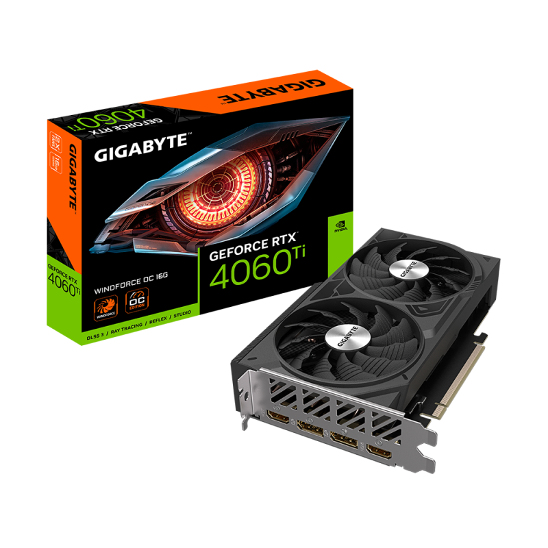 Видео карта GIGABYTE RTX 4060 TI WINDFORCE OC 16GB GDDR6 - Image 6