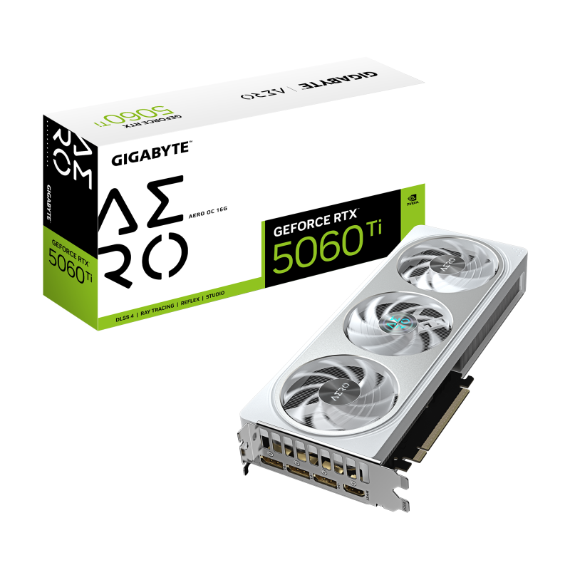 Видео карта GIGABYTE RTX 5060 TI AERO OC 16GB GDDR7 - Image 9