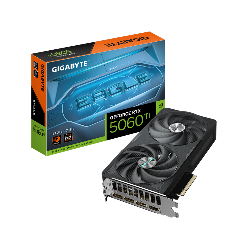 Видео карта GIGABYTE RTX 5060 TI EAGLE OC 16GB GDDR7 - Image 9