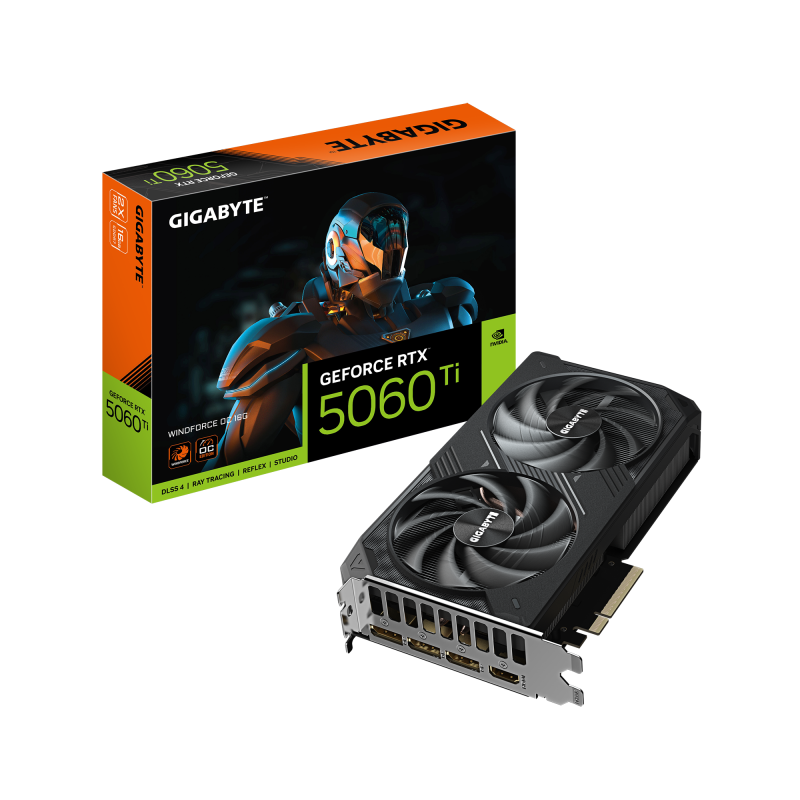 Видео карта GIGABYTE RTX 5060 TI WINDFORCE OC 16GB GDDR7 - Image 9