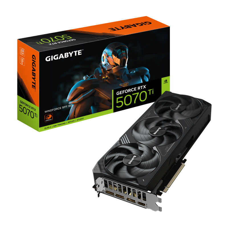 Видео карта GIGABYTE RTX 5070 TI WINDFORCE SFF 12GB GDDR7 - Image 9