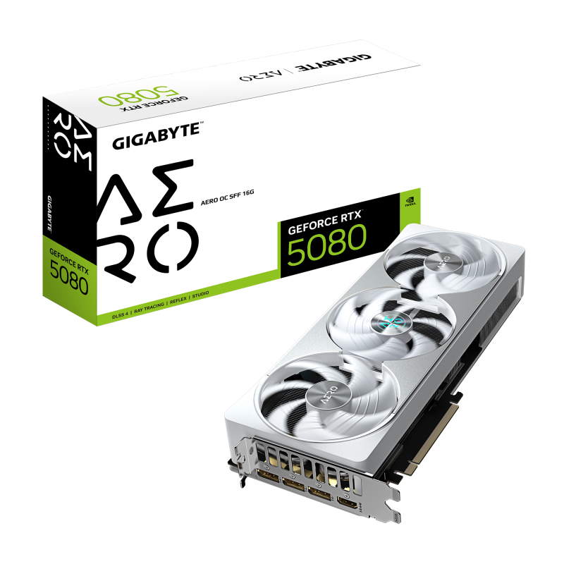 Видео карта GIGABYTE GeForce RTX 5080 AERO OC 16GB GDDR7 - Image 9