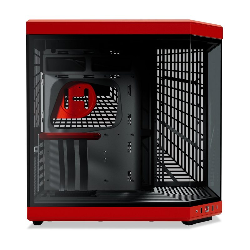 Кутия HYTE Y70 Tempered Glass Black/Red - Image 3