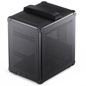 Кутия Jonsbo C6 Mesh, mATX, Black - Image 2