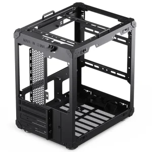 Кутия Jonsbo C6 Mesh, mATX, Black - Image 4