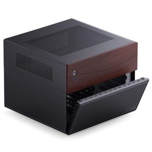 Кутия Jonsbo N4 NAS, m-ATX, Black - Image 2