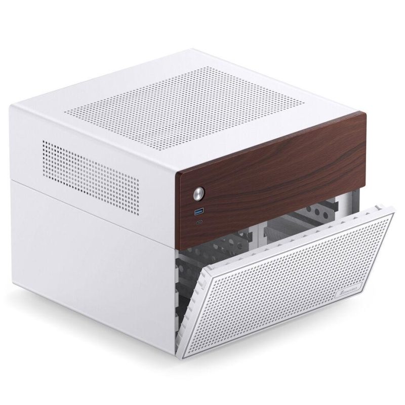 Кутия Jonsbo N4 NAS, m-ATX, Бяла - Image 2